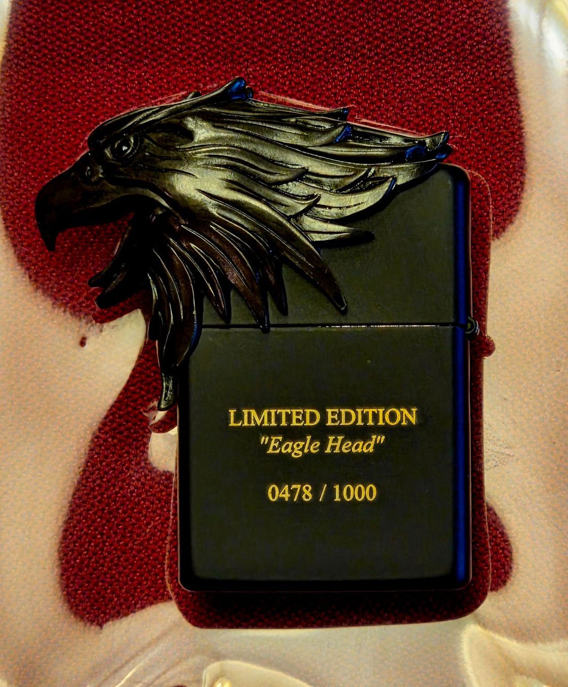 Zippo Briquets: Zippo edition limitée, Eagle Head, rare, neuf. – D'occasion à Villeret par yan_vgv2