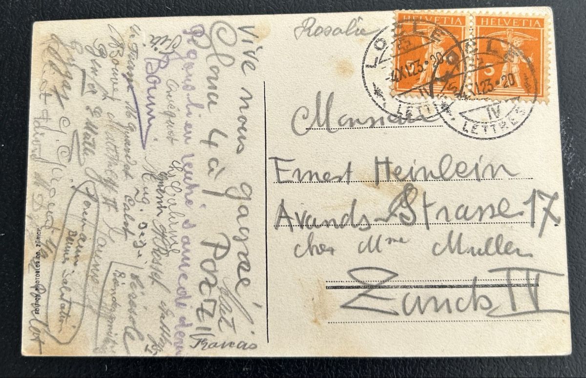 Cartes postales: Le Locle Usine Electrice – D'occasion à Horw par Tellbub 1