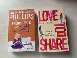 2 verschiedene Bücher/ Belletristik