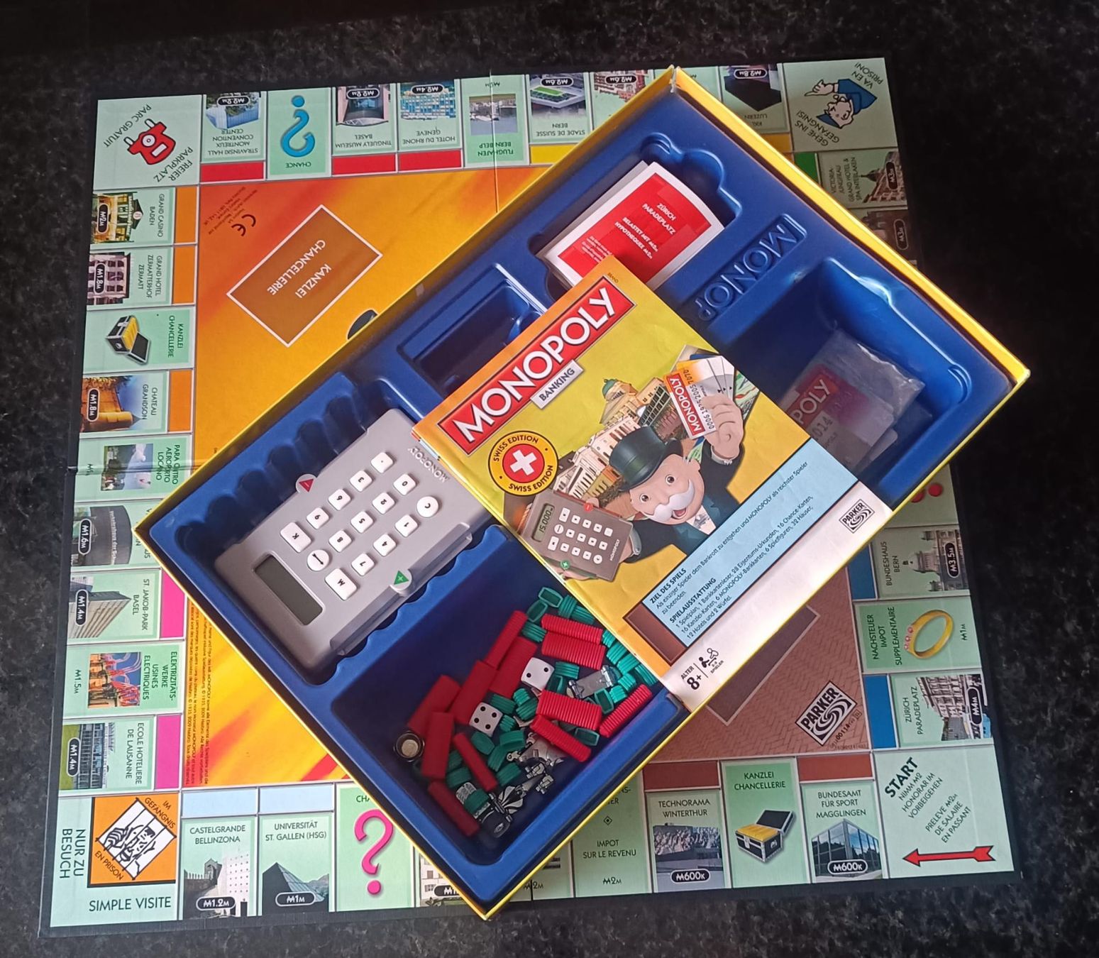 Hasbro Spiele: Monopoly Banking Swiss Edition – Gebraucht aus Reichenburg von __rebbi__ 1