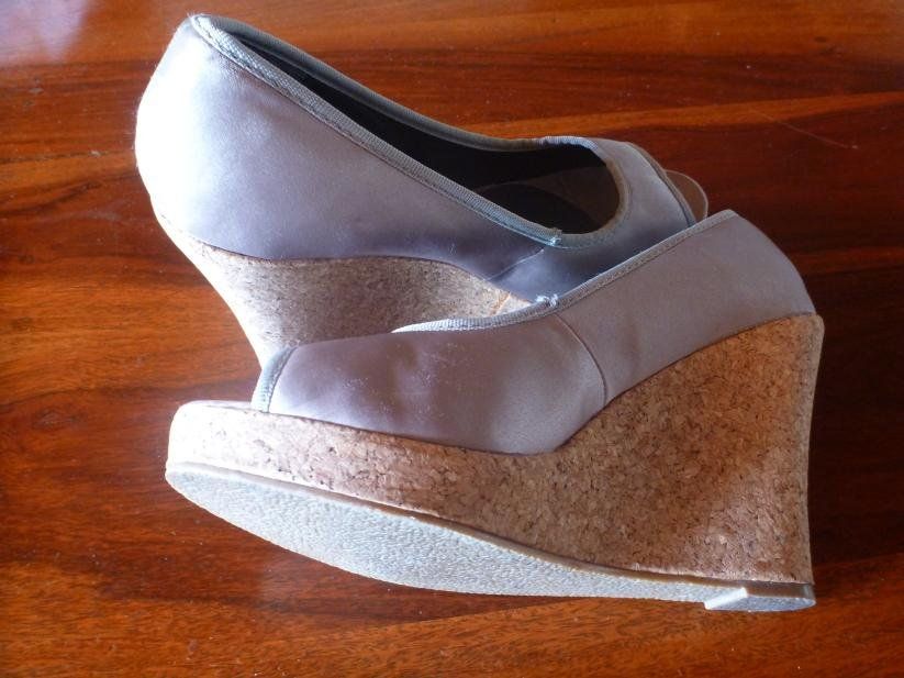 H&M Chaussures femmes: Keilschuh, Satinbeige – Neuf (Voir description) à Weisslingen par TechnoFant 1