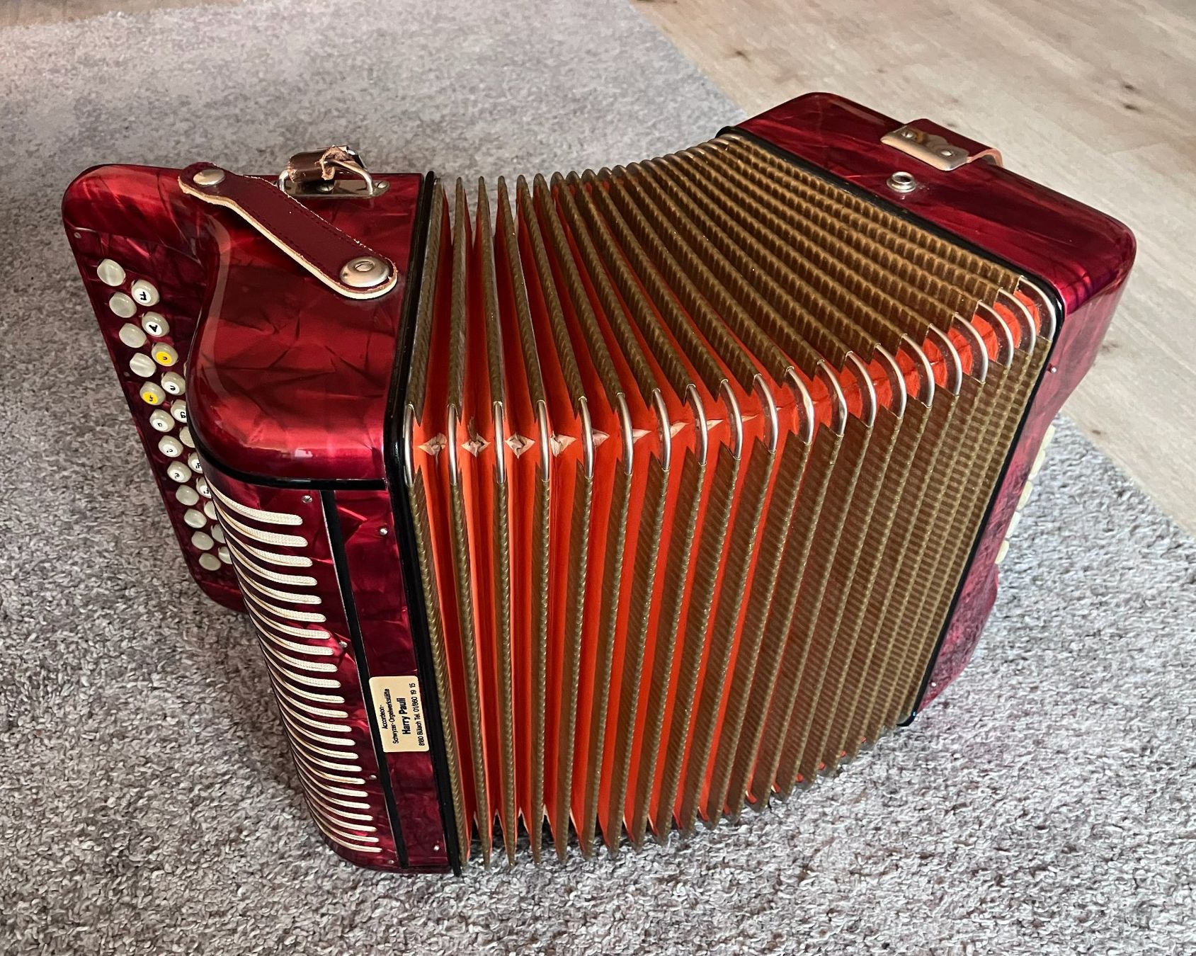 Hohner Strumenti musicali: Diatonisches Akkordeon mit Knöpfen – Usato da Meilen venduto da Melcolm 1