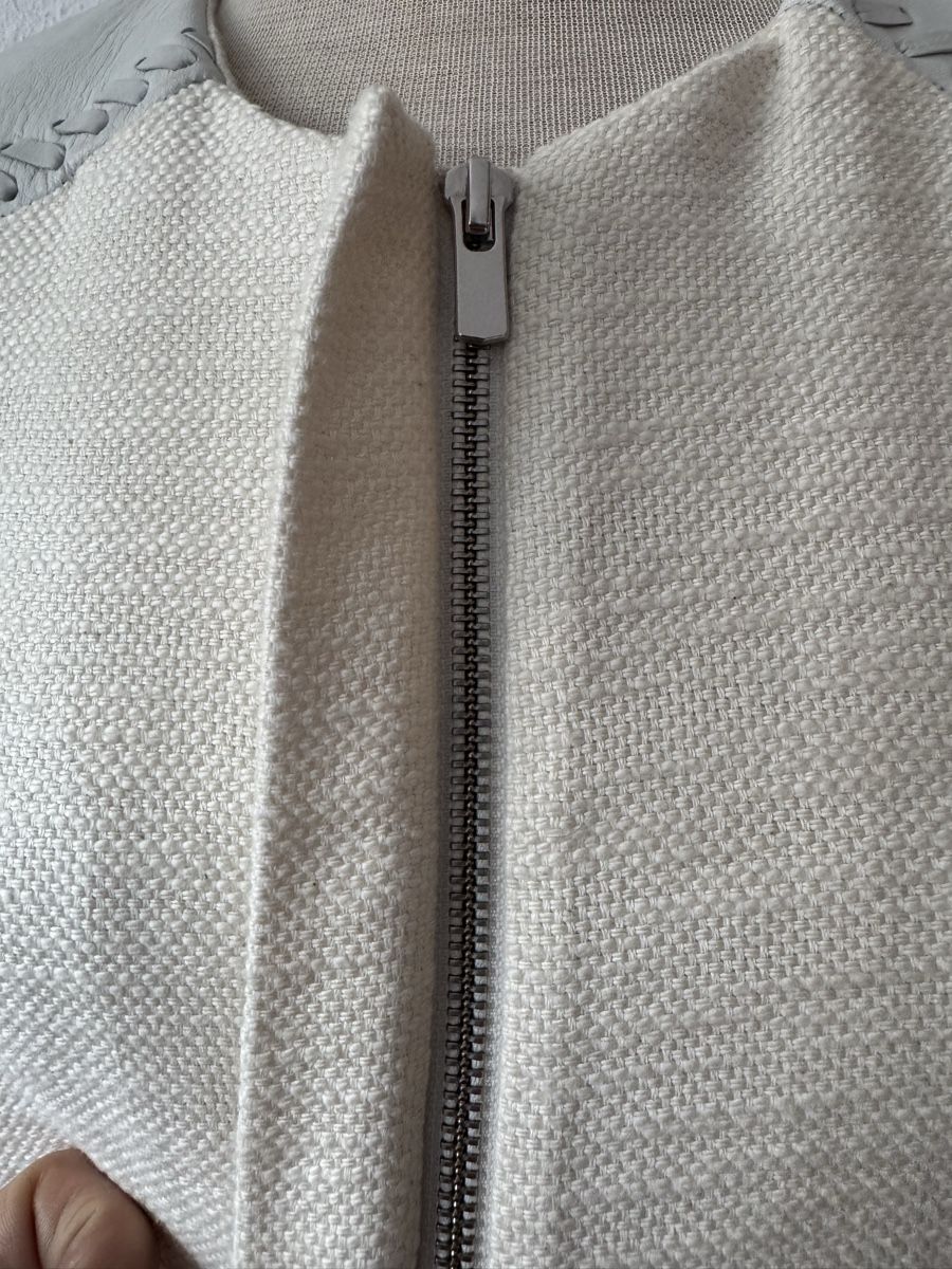 Maje Cappotti: Manteau MAJE, crème, taille M, lin coton  – Usato da Morges venduto da sandy069 5