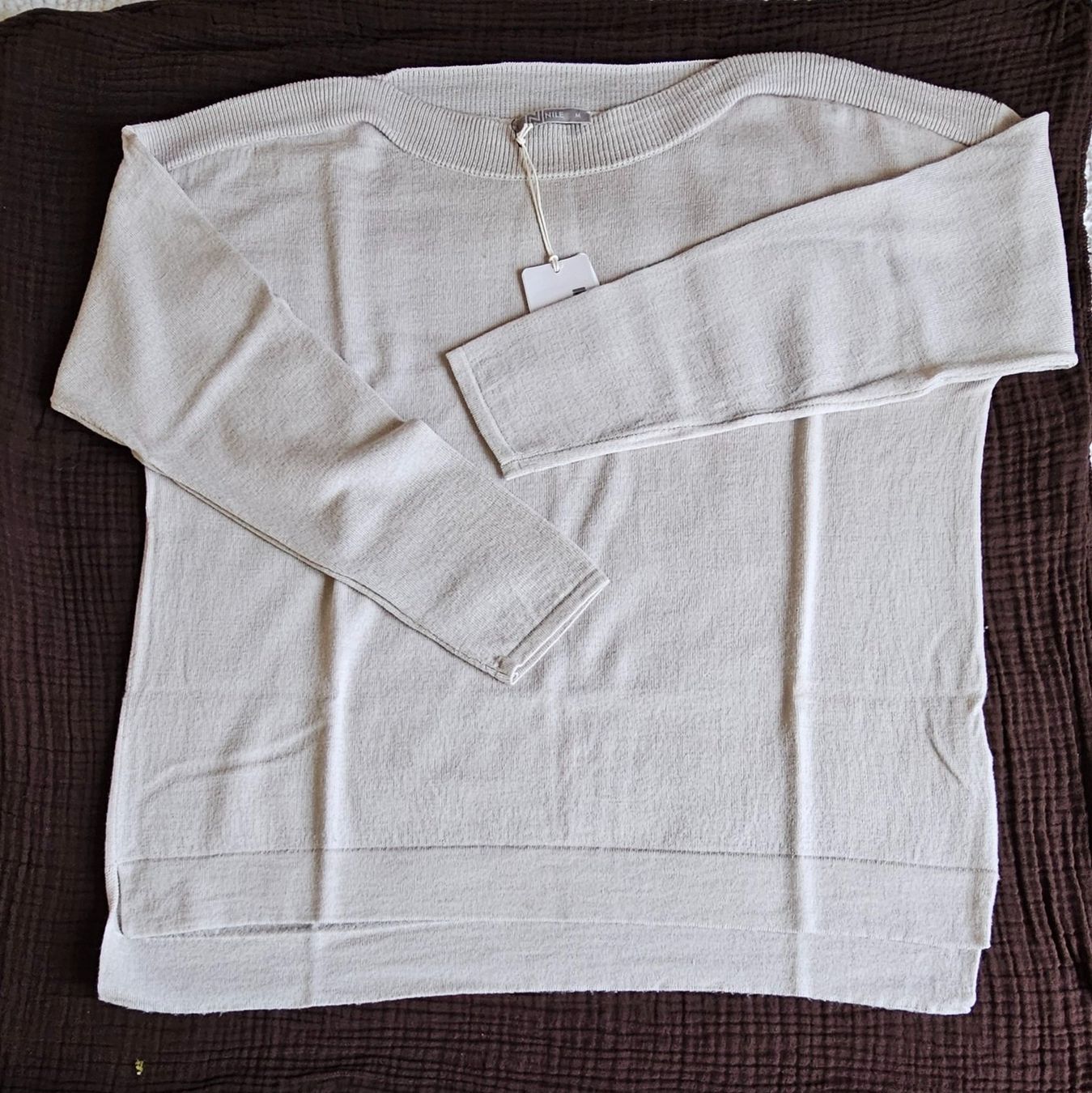 Nile Maglioni & Felpe: Nile - Pullover Marinowolle - neuwertig - Gr. M – Usato da Kollbrunn venduto da Antikmann