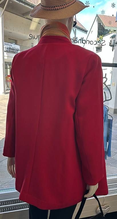 Ulla Popken Giacche: Longjacke von Ulla Popken, beerenrot, Gr. 48 – Nuovo (secondo la descrizione) da Urtenen-Schönbühl venduto da isastyle 3