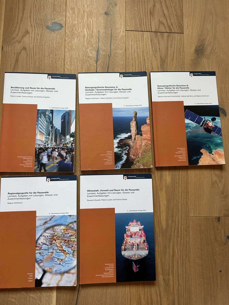Livres: Compendio Geographie Lehrmittel Set – D'occasion à Tscherlach par moira.duerr