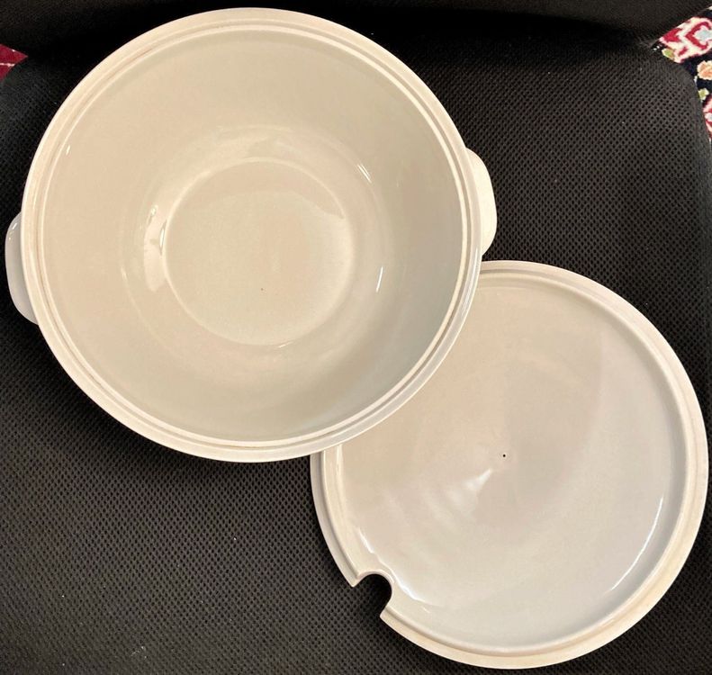 Coupes: Suppenschüssel Porzellan Langenthal 1946 farbiges Dekor TOP – D'occasion à Wangen b. Olten par Buntgemischt 4