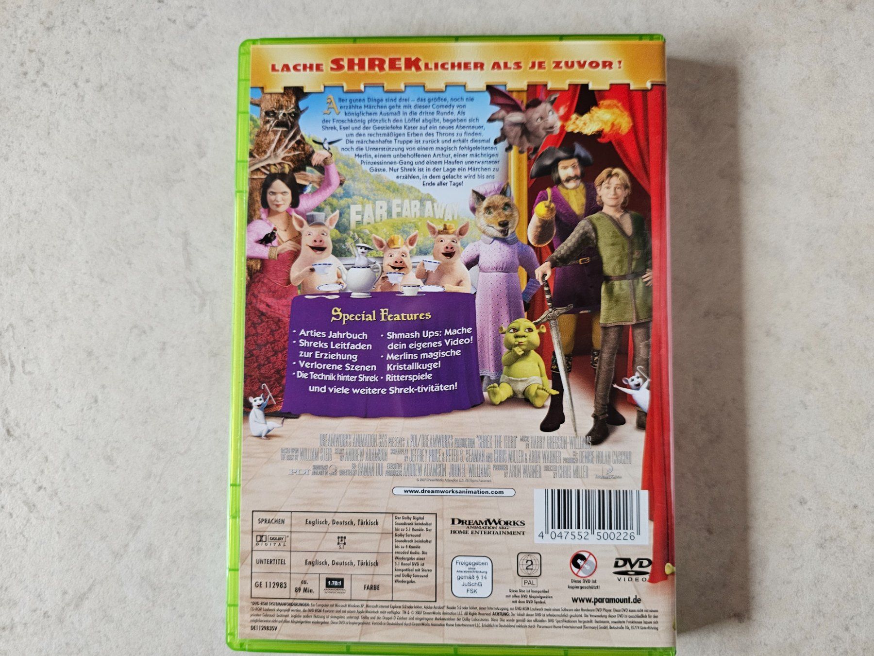 Tutti i DVDs: Shrek der Dritte – Usato da Schneisingen venduto da backstore24 1