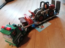 Playmobil LKW mit Radbagger