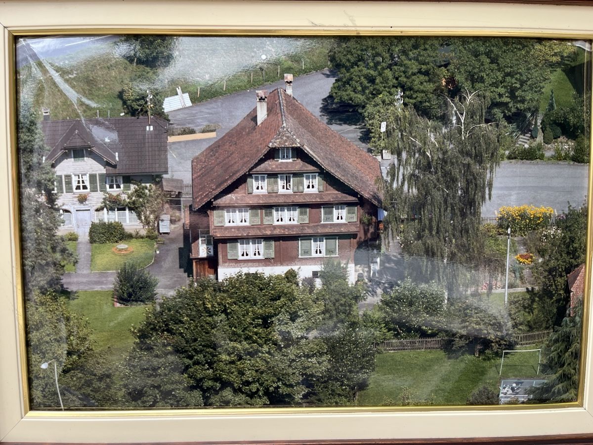Dipinti: Jollerhaus Stans Spuckhaus Bild – Usato da Wiesenberg venduto da swissantik 2