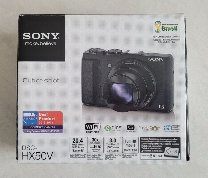 AtFoliX Panzerfolie Für Sony DSC-HX50V – Entspiegelnd, Stoßdämpfend, 3-fach Pack