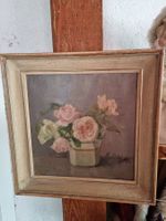 Öelgemälde auf Leinwand mit Signatur 1952