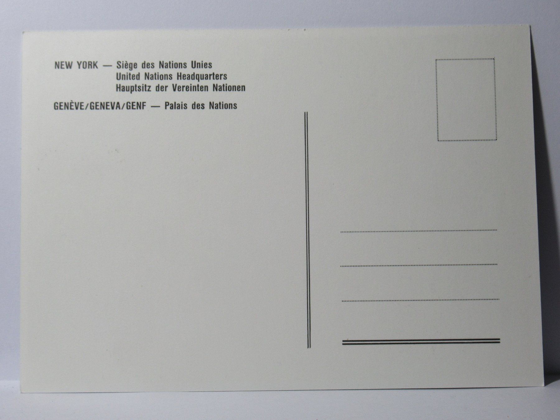 Cartoline postali: Bildpostkarte , Genf - Palais des Nations – Nuovo (secondo la descrizione) da Grenchen venduto da Bluemchen1900 1