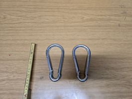 2x neuer Robur 13 200kg Karabinerhaken ab 1.-