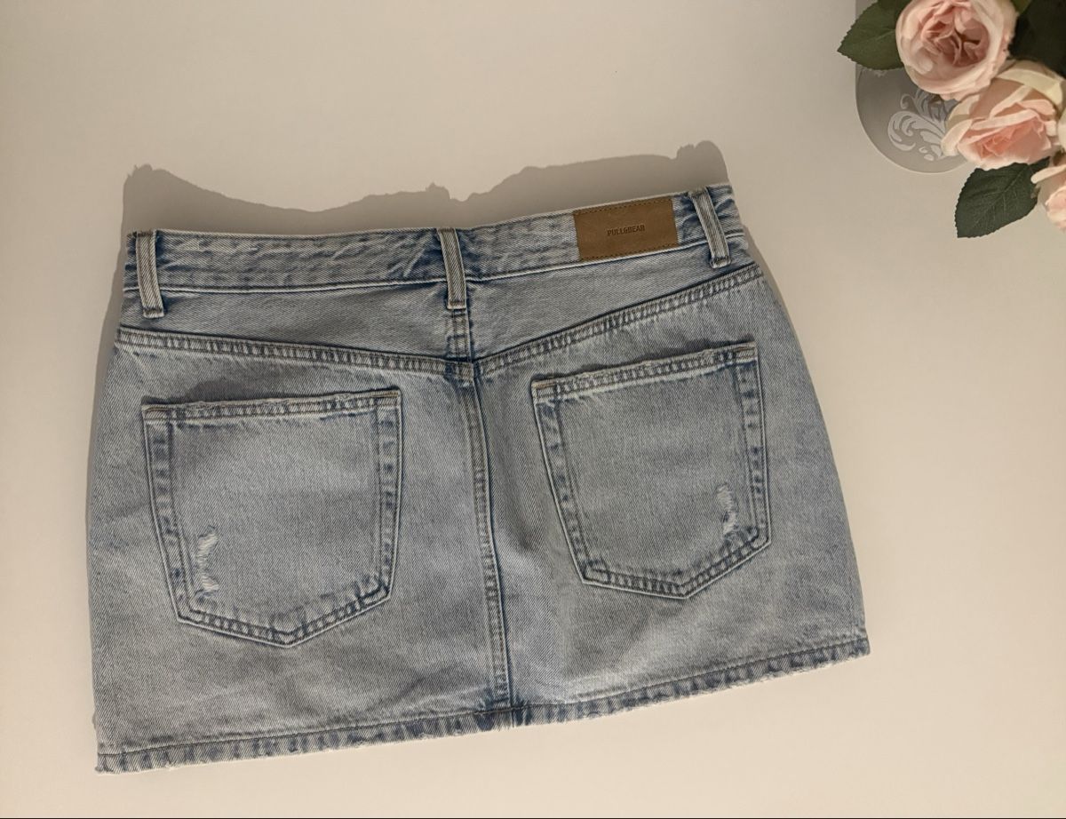 Bershka Gonne: Jeansrock Pull&Bear hellblau Grösse 40 guter Zustand – Nuovo (secondo la descrizione) da Regensdorf venduto da Sirodtpycpvu 1