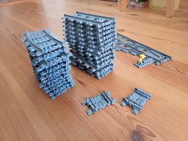 Schienen, Weiche, Gelenke von Lego City Zug 60337