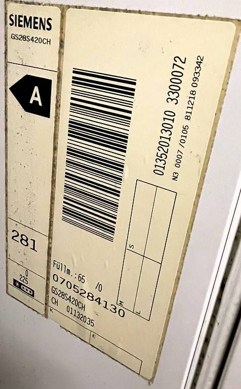 Siemens Congelatori: Tiefkühler Siemens Occasion – Usato da Neuenhof venduto da joetapdance 3