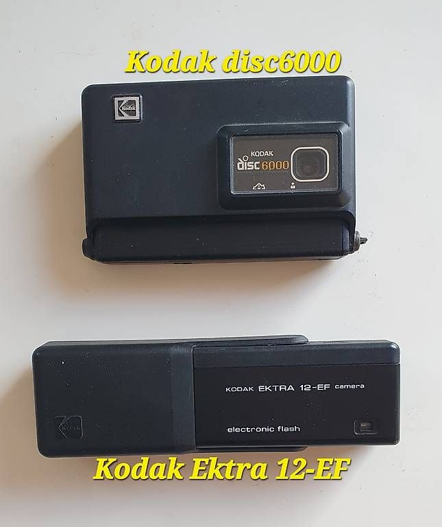 Kodak Fotocamera: Kodak Disk6000 + Ektra 12EF collector – Usato da Servion venduto da meno999