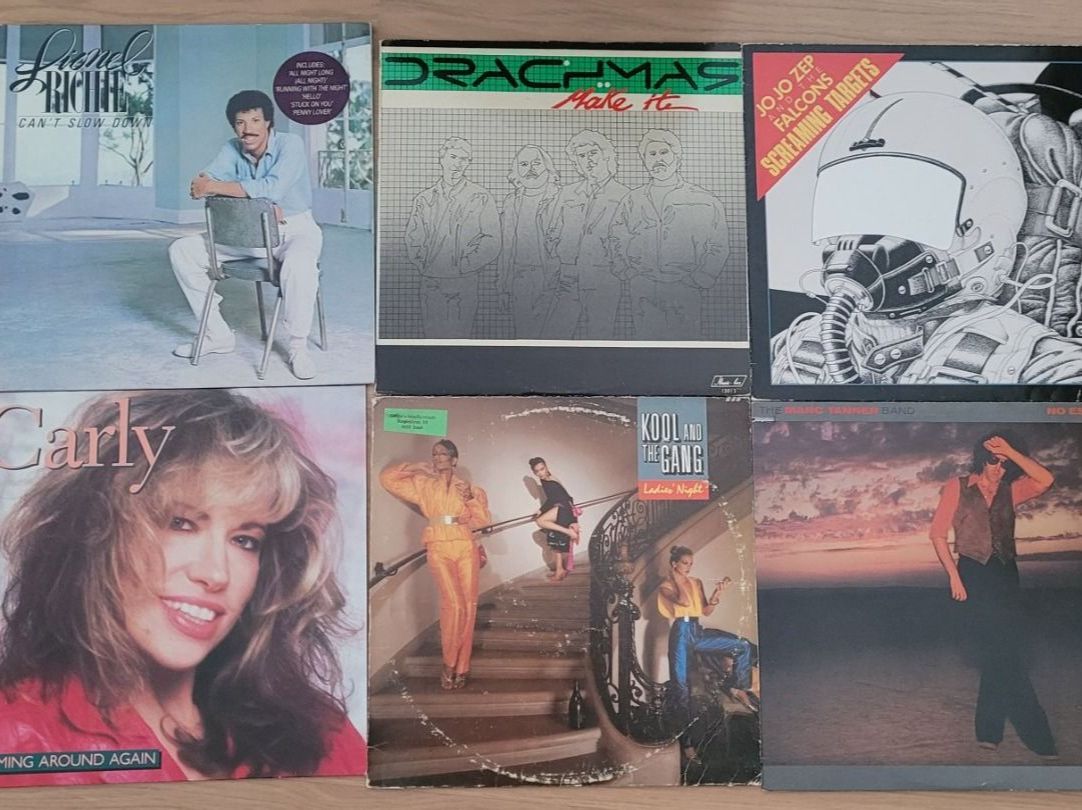 Dischi in vinile: 6 LP Divers – Usato da Martigny venduto da MZ-67