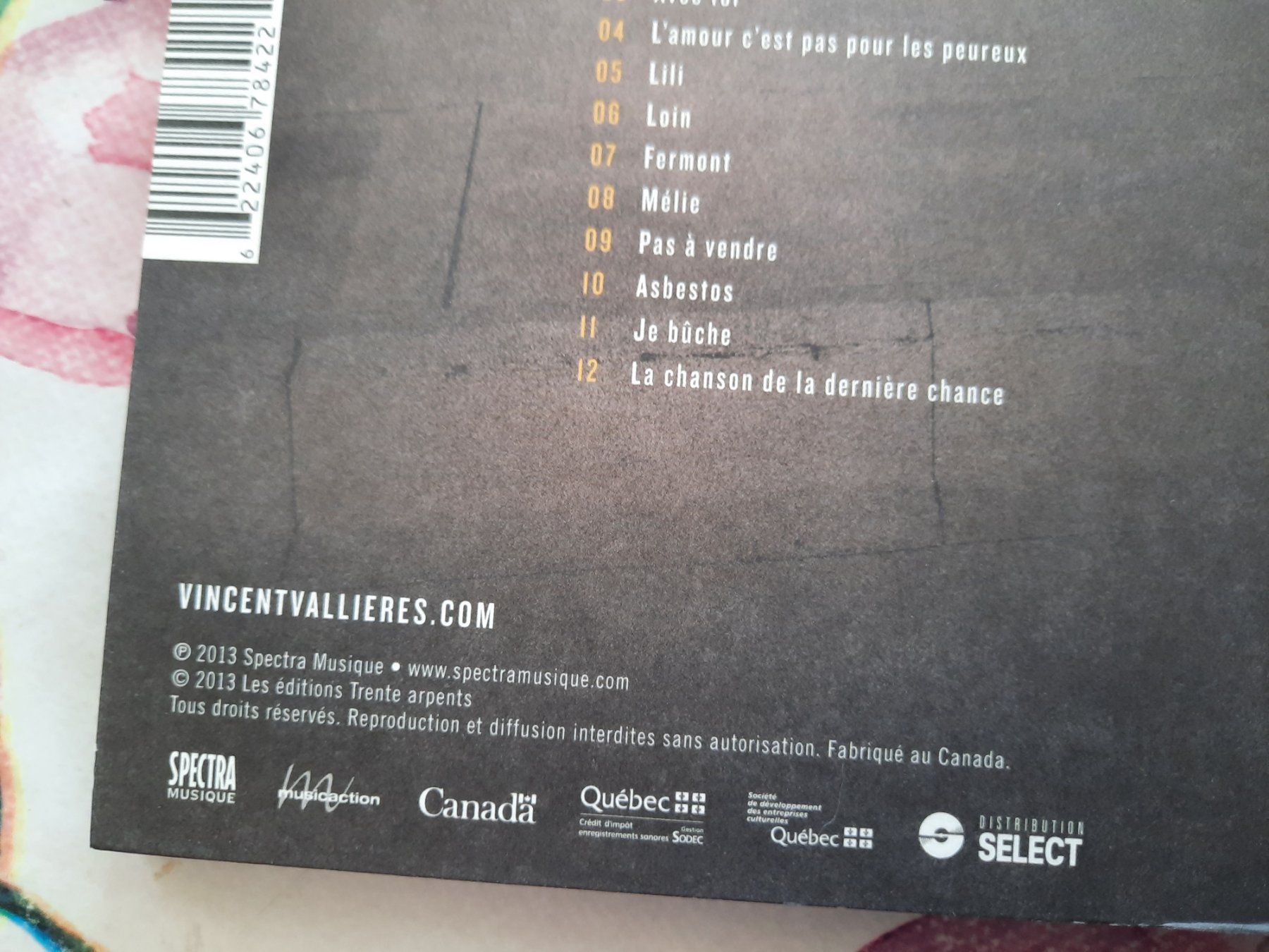 CD: CD Vallières - Fabriquer l'aube – Usato da Pully venduto da bro_n52j 3