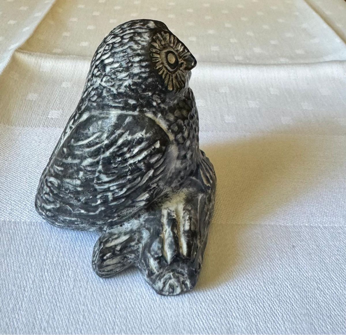 Tutte le decorazioni: Hibou en Stéatite – Usato da Bussigny venduto da jotryfs 1