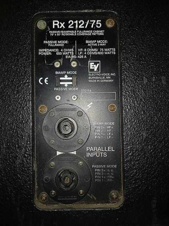 Casse acustiche: Electro Voice Rx System – Usato da Buochs venduto da von_mzm8 3