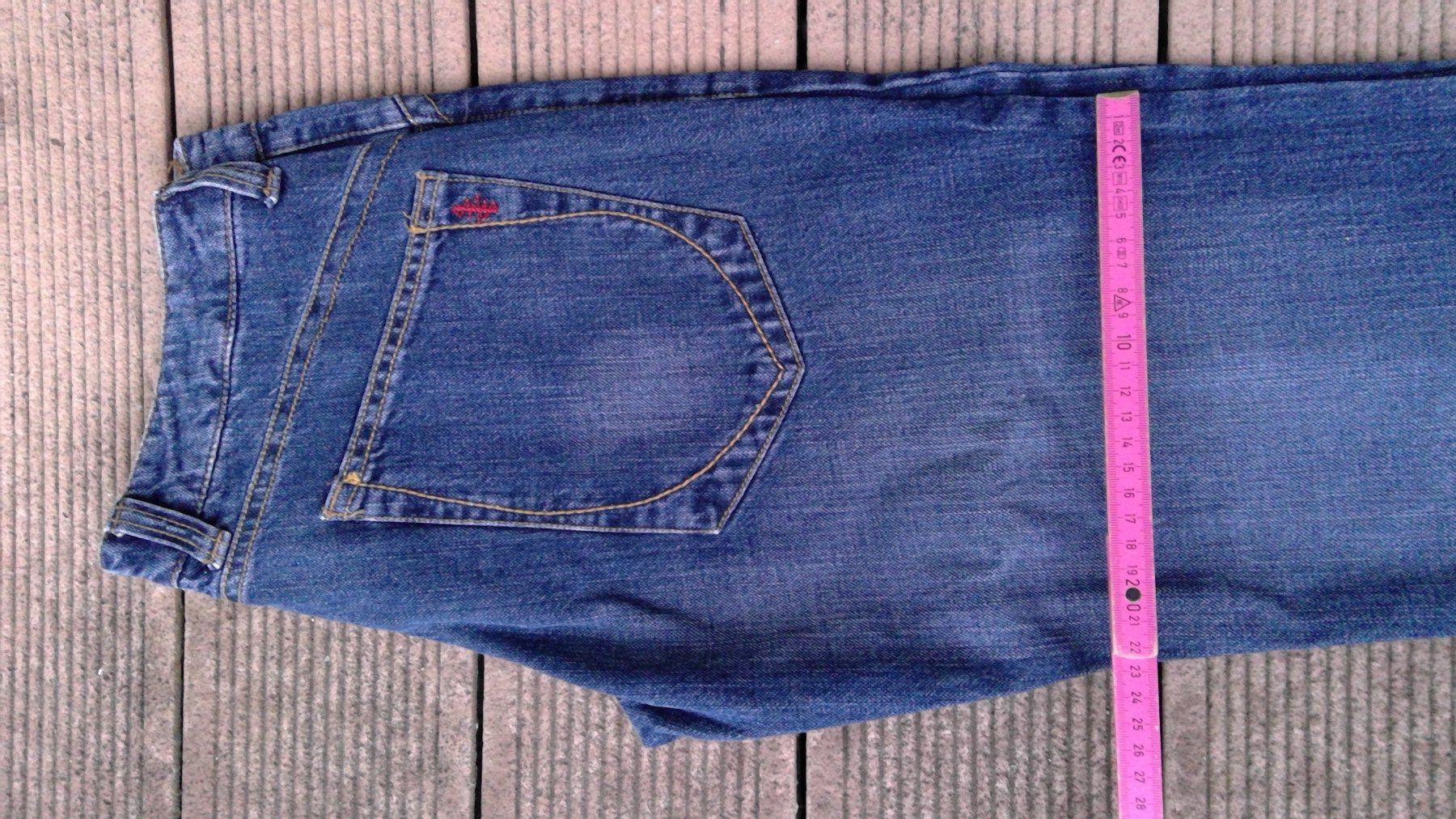 Jeans: Pantalon jeans bleu marque LMV – Neu (gemäss Beschreibung) aus Agiez von chouchanelle 6
