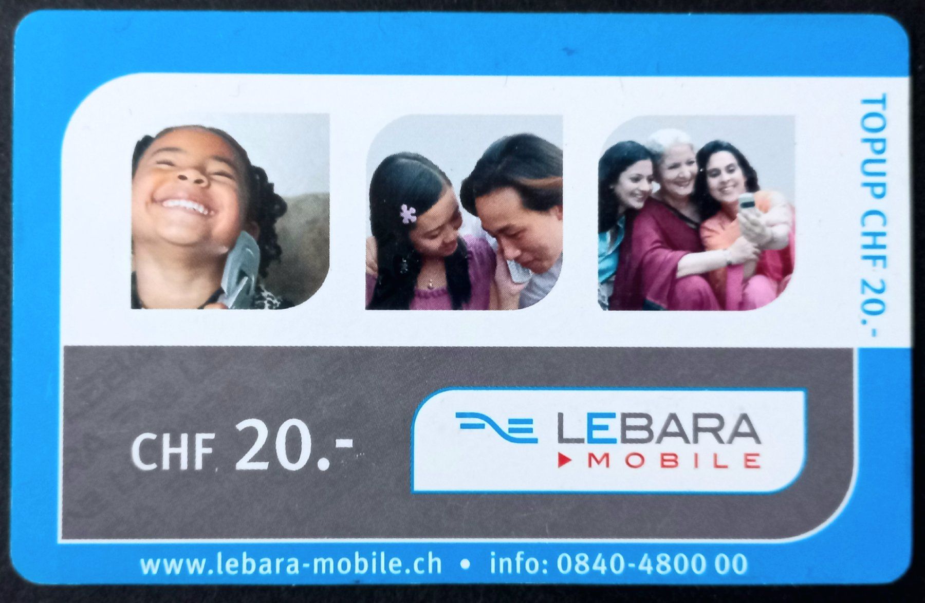 Telefon- & Taxkarten: Taxcard Phonecard - LEBARA - CH – Gebraucht aus Niederuzwil von lubimaja