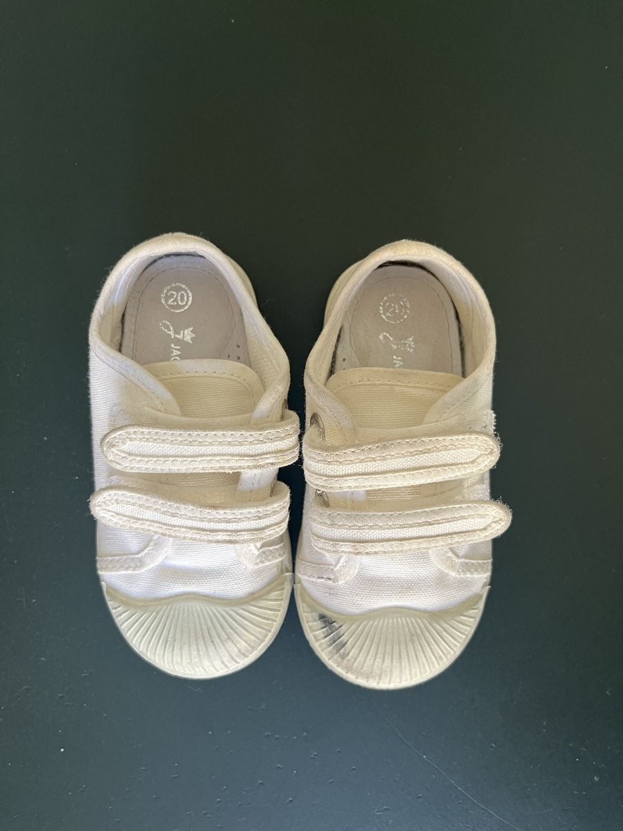 Jacadi Schuhe für Jungen: Baskets blanches Jacadi taille 20 – Gebraucht aus Carouge GE von Evadavion