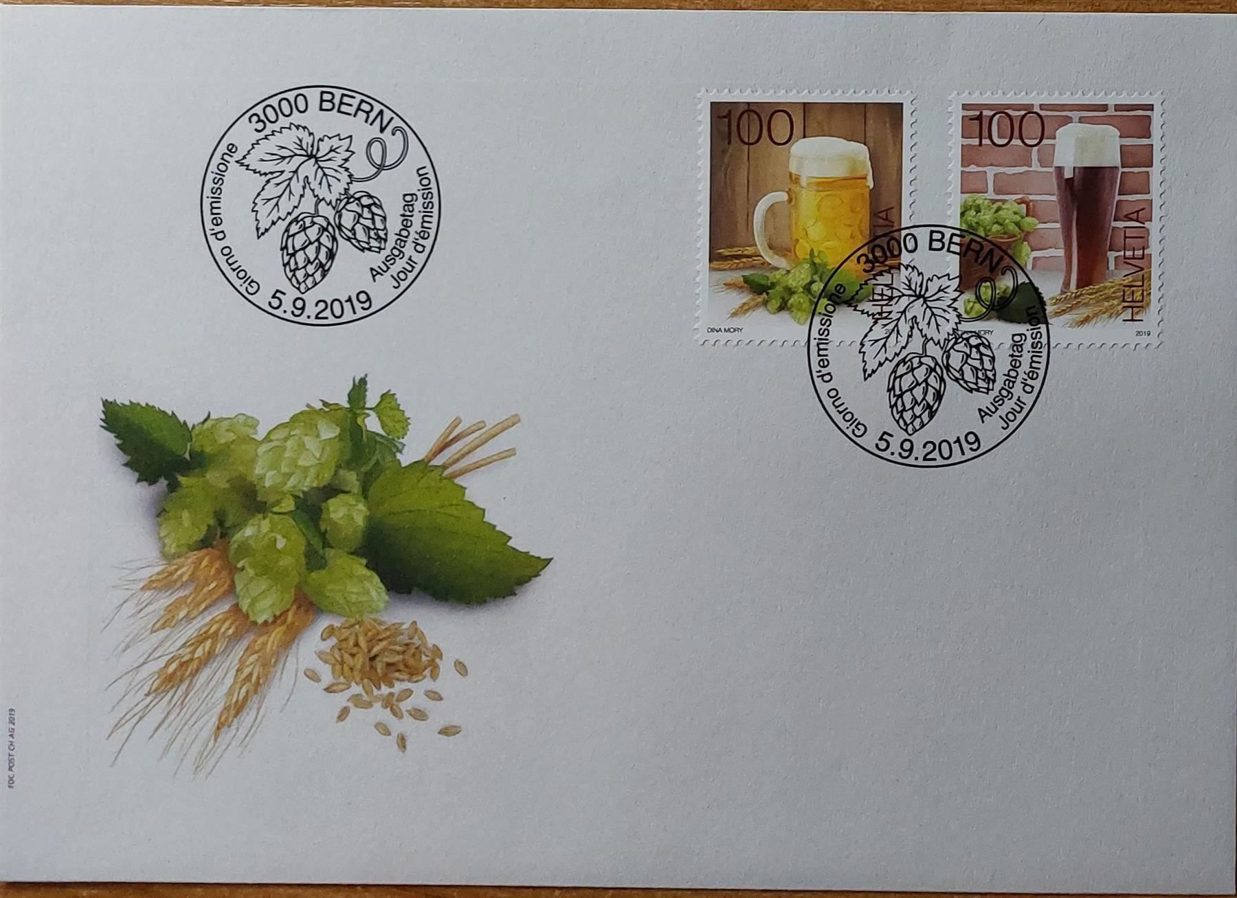 Tutti i francobolli: F1747 - FDC Brassage bière – Usato da Trélex venduto da Phil_Albert