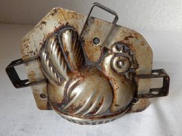 Antike Schokoladenform " Huhn "