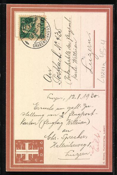 Cartes postales: Luzern, 59. Eidg. Turnfest 1928, Blick v – D'occasion à Berlin par bartko-reher 1