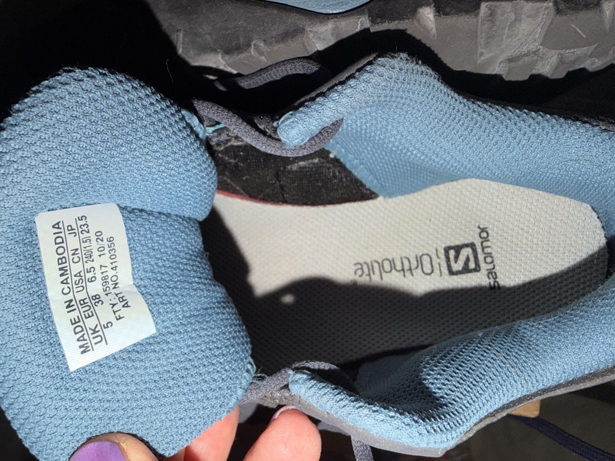 Damenschuhe: Salomon Wanderschuhe Damengrösse 38 gebraucht – Gebraucht aus Zofingen von roki_ch 3