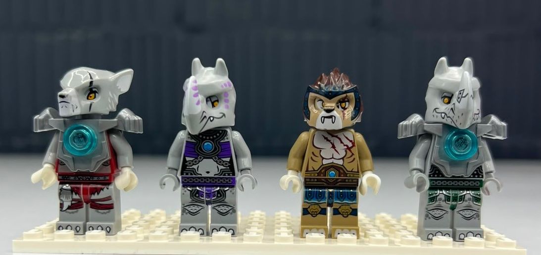 Lego Giocattoli: 8 Schöne Lego Chima Minifiguren – Usato da birrhard venduto da Nosara7