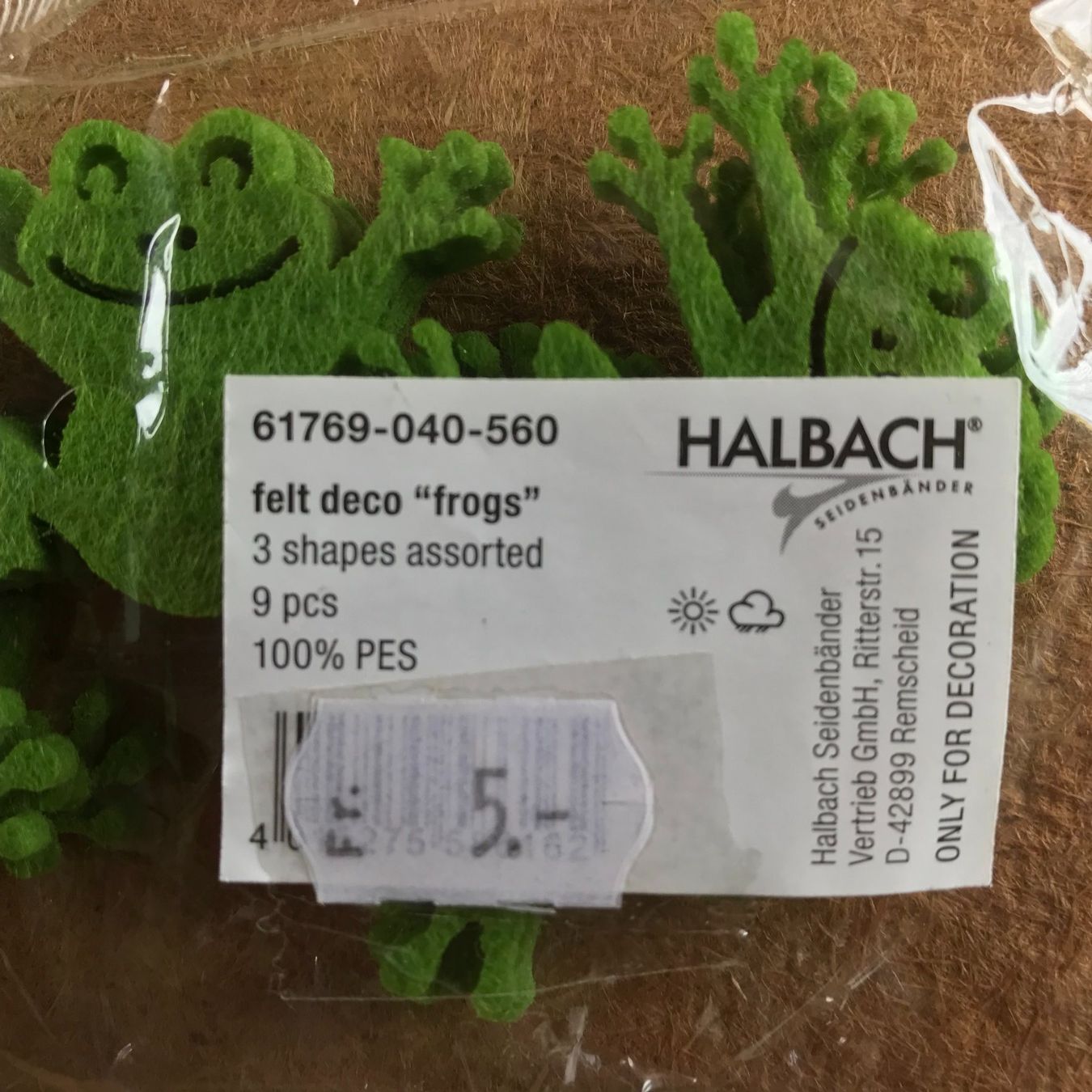 Tutte le decorazioni: LOT FROGS ORIGINALVERPACKT – Nuovo e nell'imballaggio originale da Ostermundigen venduto da Heavenmaus75 3