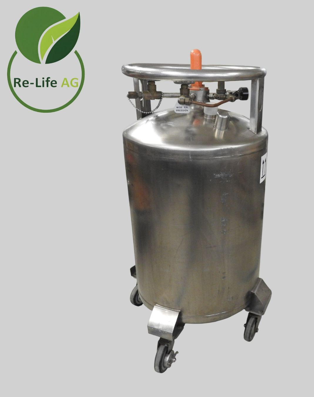 Accessori per altri veicoli: Cryo Diffusion RBP 120 VLR Liquid Nitrogen Tank – Usato da Reinach BL venduto da Re-LifeAG_Labor 2