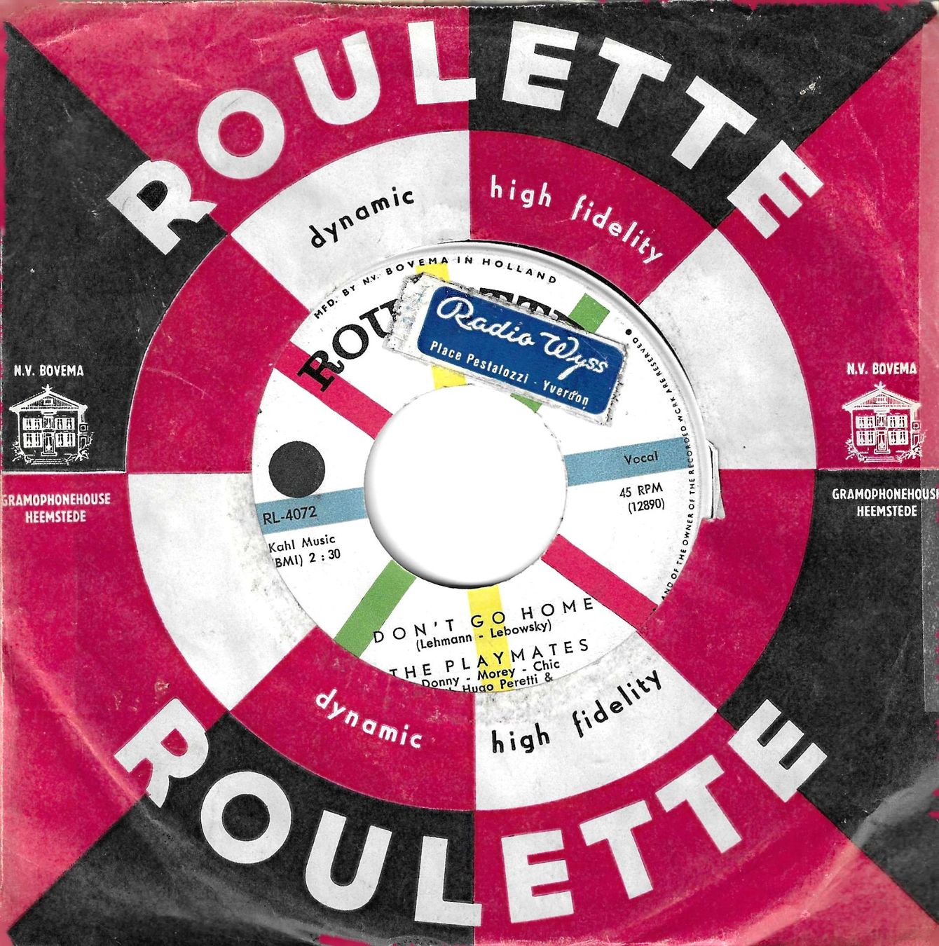 Dischi in vinile: The Playmates - Don't Go Home – Usato da Savagnier venduto da Ne2065