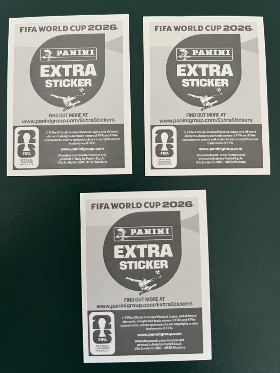 Panini Carte collezionabili: Panini Extra Sticker – Nuovo (secondo la descrizione) da Meilen venduto da sto_8bqp 4
