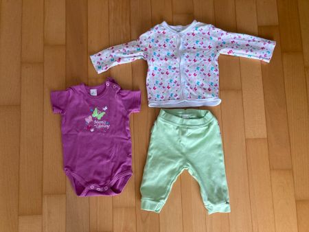 3-er Set (Body/Hose/Pullover) "Topomini"