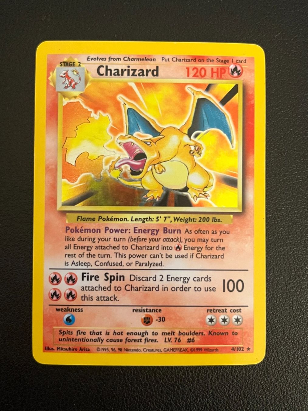 Pokémon Cartes à collectionner: Pokemon Charizard / Glurak Holo – D'occasion à Zollikerberg par Guido175