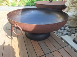 Feuerschale🤩70 cm mit Henkel Bilder 1bis 8