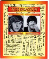 Block "The Beatles. Paul McCartney & Ringo Starr". Tschad