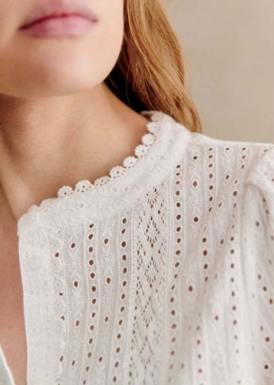 Sezane Chemisiers: Sezane Marinette blouse cotton – Neuf (Voir description) à Genève par ele_b7wq 5