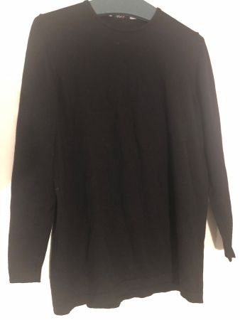 ana luciana pullover grösse 40 100% schurwolle schwarz