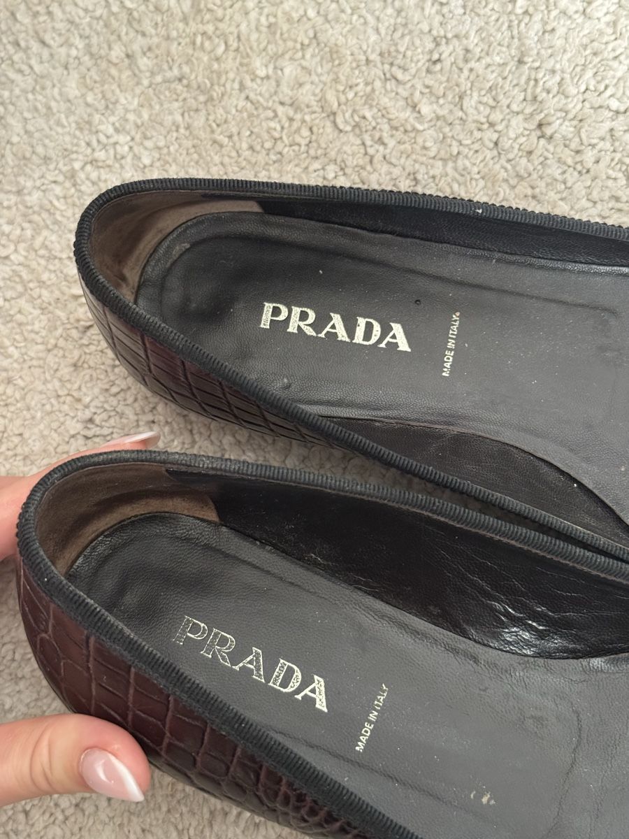 Prada Damenschuhe: Prada Ballerina – Gebraucht aus Zürich von honeybloom 4