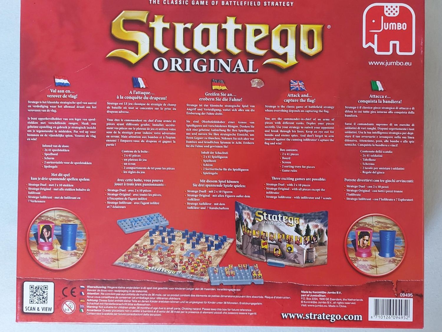 Jumbo Jeux: Stratego Original Brettspiel – D'occasion à Buchs AG par Sushikiller 1