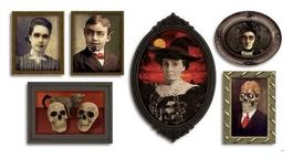 Halloween Wandbildfolie Grusel Dekoration