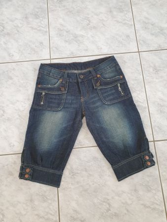 Capri Jeans Shorts Diesel Gr. 38 niedrige Leibhöhe