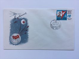 Weltraum Nikolajew offizieller KNIGA signierter Brief mit OU
