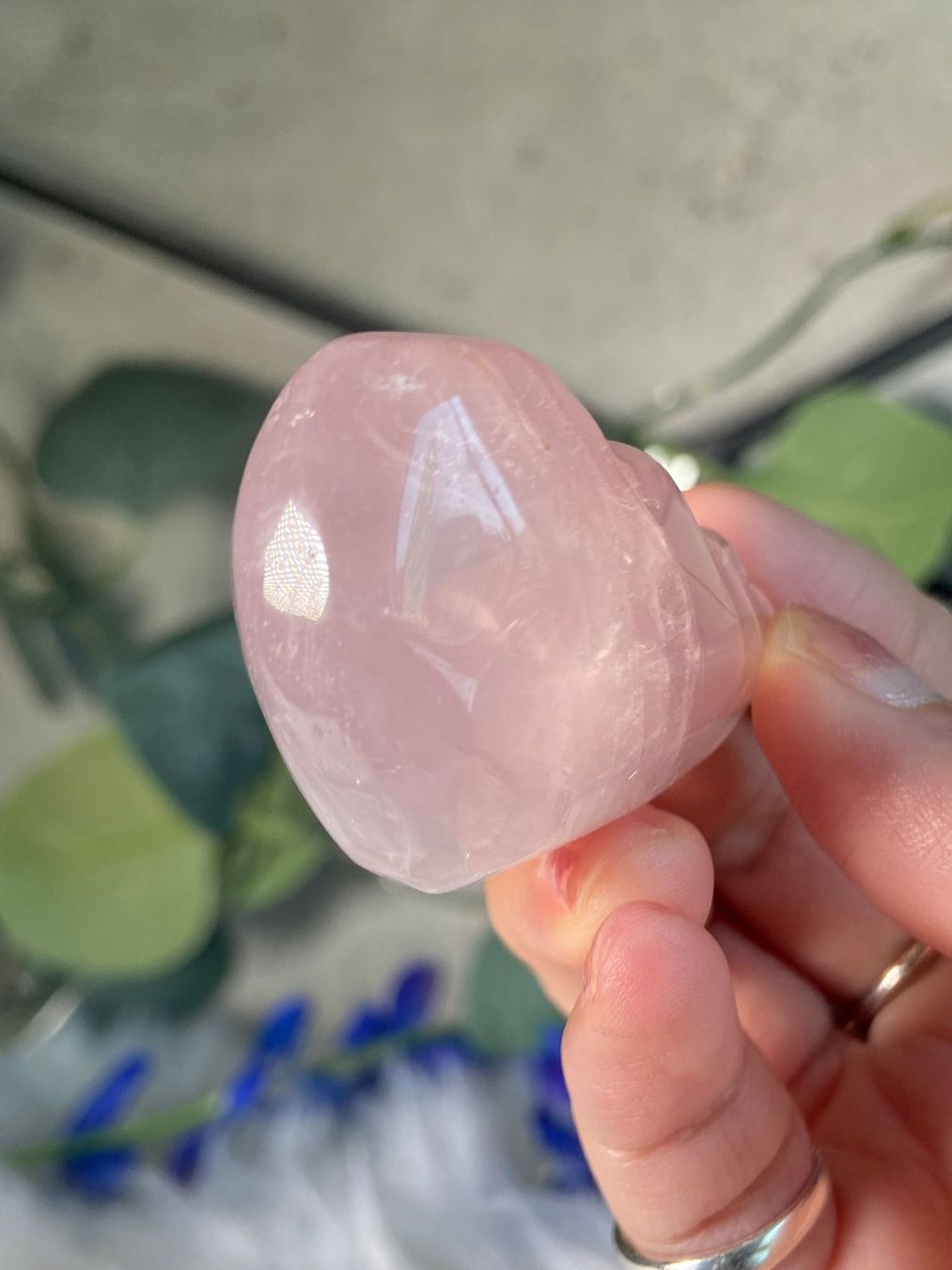 Minerali & Pietre curative: Rosenquarz-Wolke – Nuovo e nell'imballaggio originale da Neuheim venduto da m.hald 4
